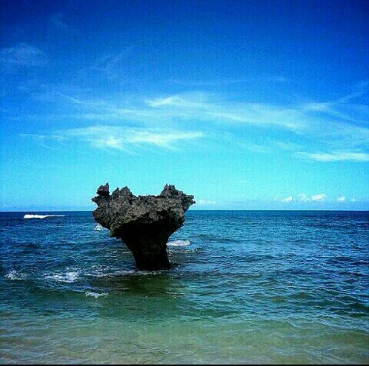 古宇利島のハートロック