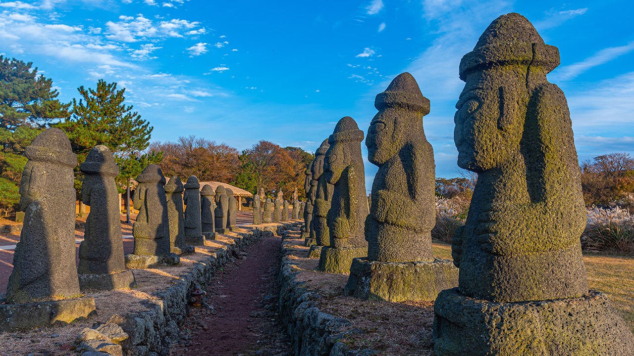 石文化公園(韓国・済州島)