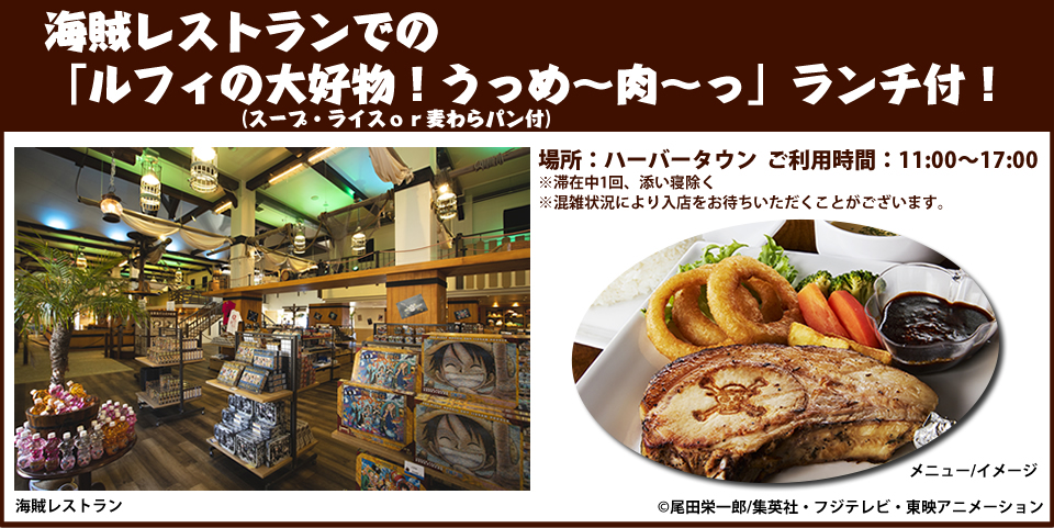 His 海賊レストランでのランチ オフィシャルホテル2dayパスポート付 ファミリーやグループにおすすめ ハウステンボス 変なホテル宿泊プラン 九州発