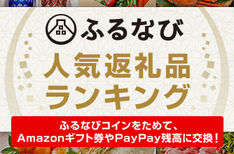 「ふるなび」返礼品ランキング