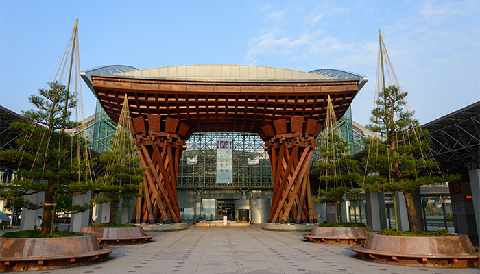 石川県　金沢駅　鼓門（イメージ）