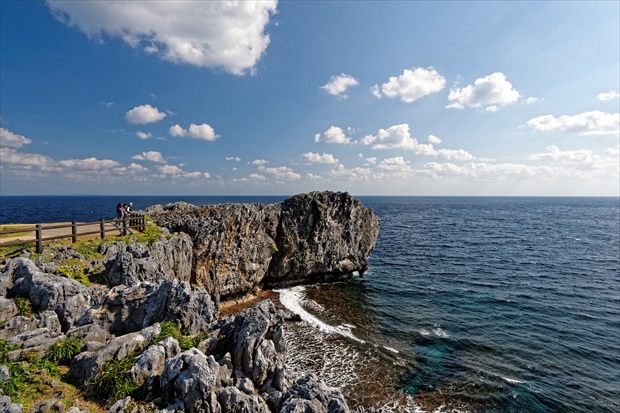 辺戸（へど）岬（本島最北部）