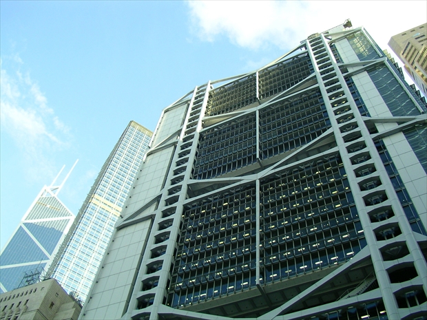 香港上海銀行（HSBC）の本社ビル