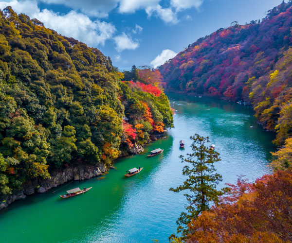 Hozugawakudari River Boat Ride