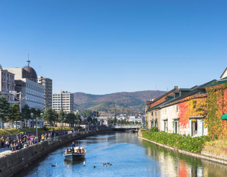 Hokkaido Otaru Sake Brewery, Shopping Street, Aquarium and Ropeway Bus Tour 