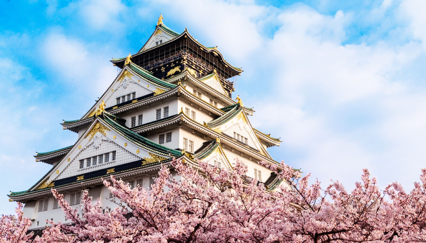 Osaka and Kyoto Stunning Cherry Blossoms and Sakura Cruise Tour