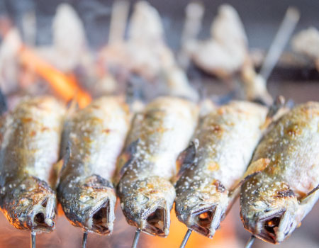 Salt-grilled Ayu