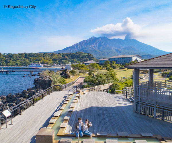 Footbath at Lava Nagisa Park