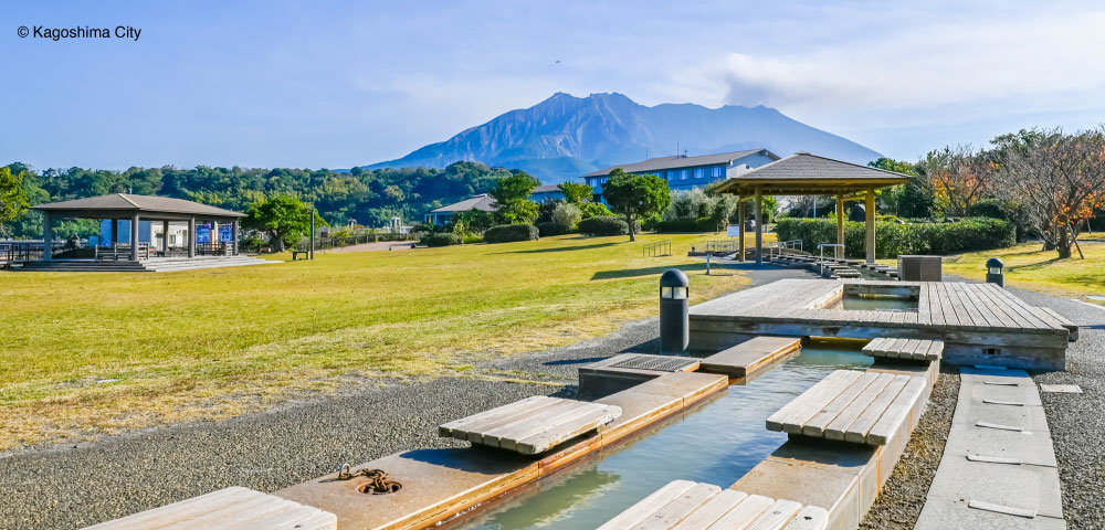 Natural hot spring