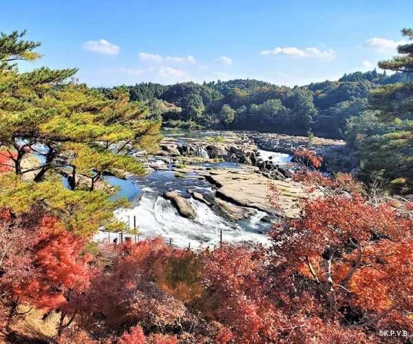 
                            Autumn in Soginotaki Falls