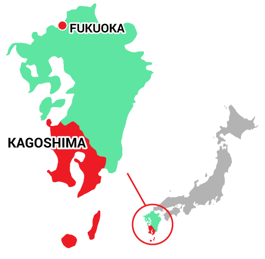 kagoshima map