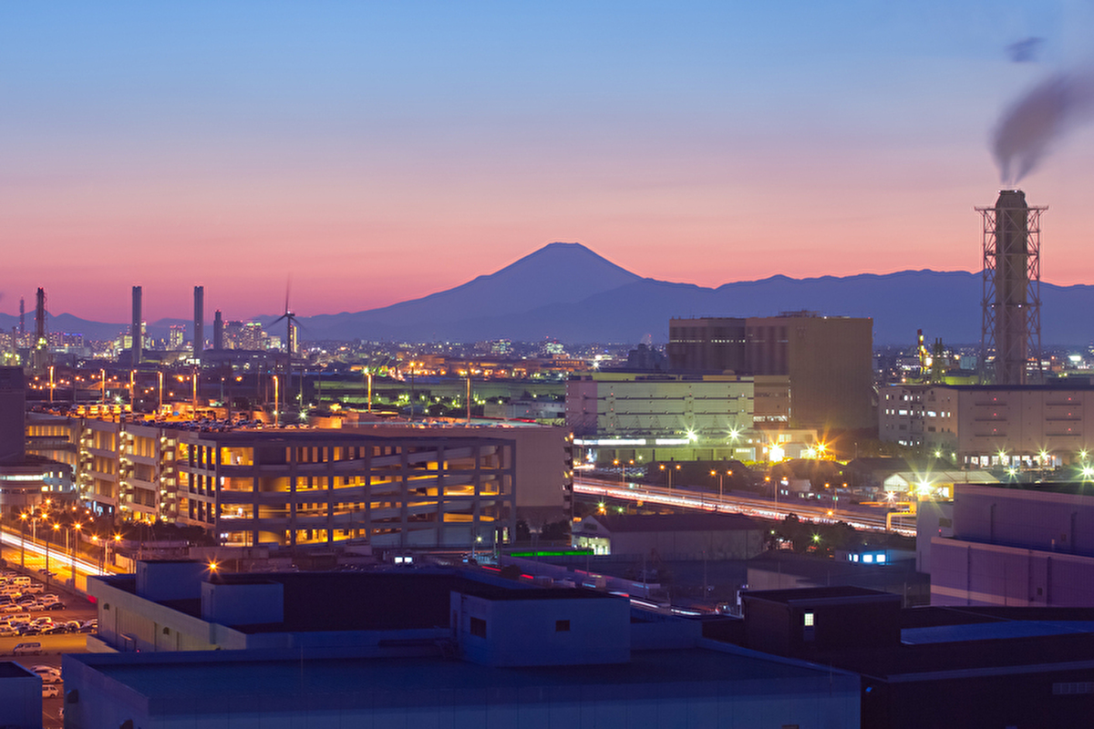 Factory Night View