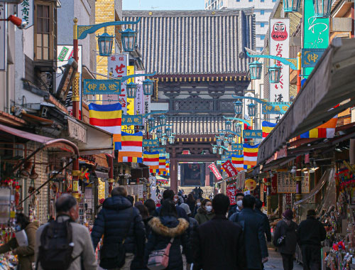 Kawasaki Daishi Nakamise Street