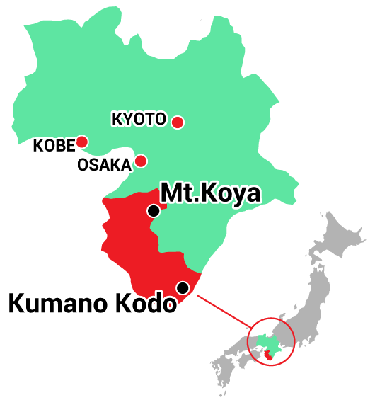 koya map