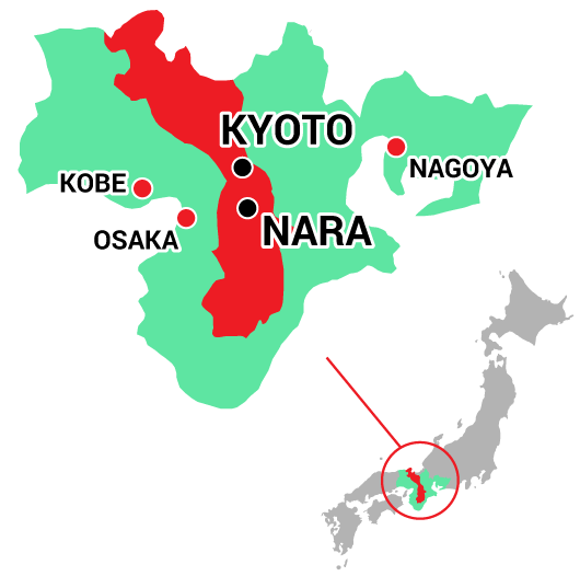 kyoto map