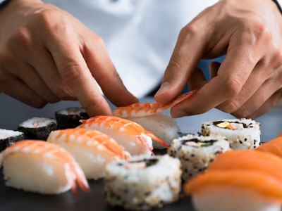 Cooking practice of Japanese foods