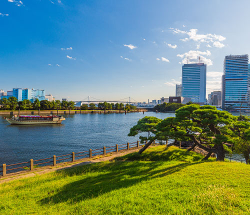 Hamarikyu garden