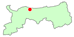 Map of Mt.Daisen