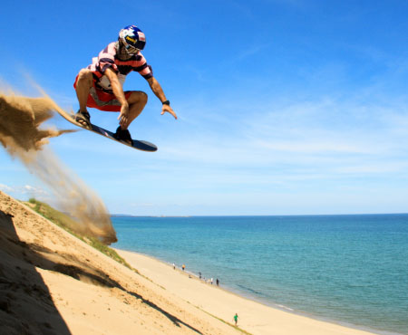 Activities on the dunes