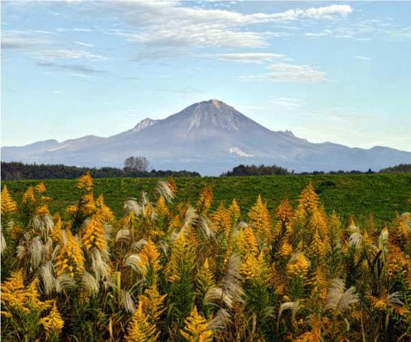 Daisen, the object of mountain worship