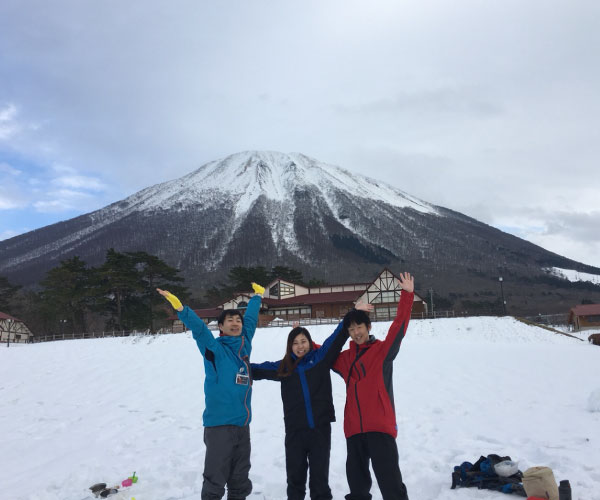 Winter -Snow scene of Daisen