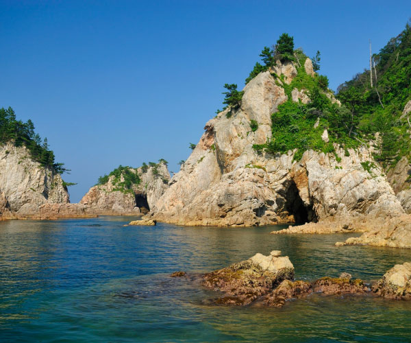 Scenery of Uradome Coast