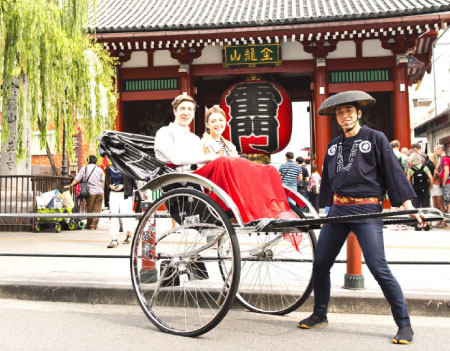 JIDAIYA-Sightseeing Rickshaw in Tokyo