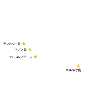 マレーシア地図