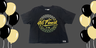 【Hawaii's Finest】Women's Retro Circle Camo Tシャツ 