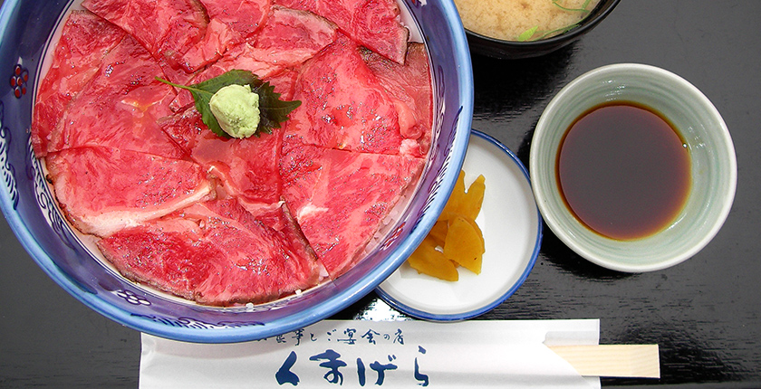 富良野和牛ローストビーフ丼（イメージ）