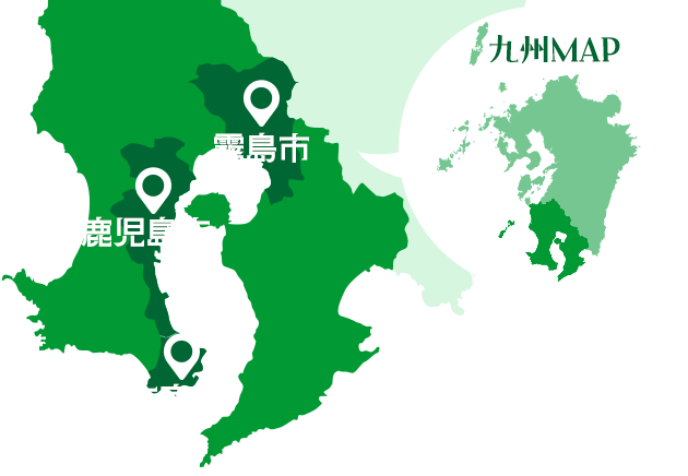 鹿児島マップ（イメージ）