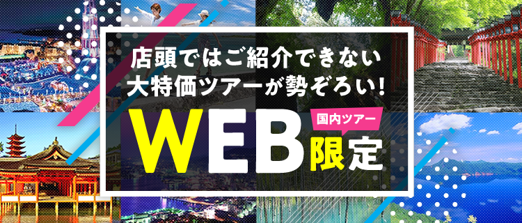 Web限定 国内ツアー検索 His 国内旅行 中部発