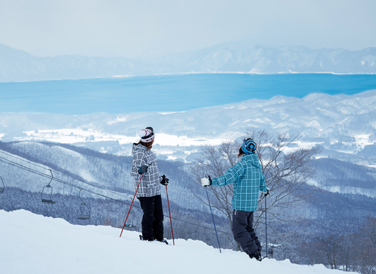 たざわ湖スキー場（秋田県仙北市）