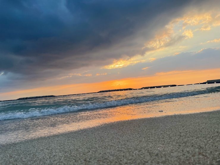 ビーチ名にもなってるサンセットは絶景