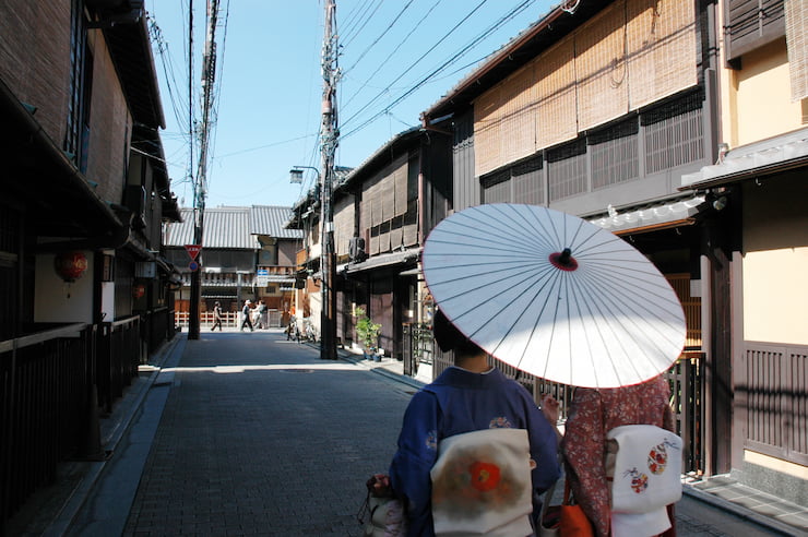 祇園街の路地