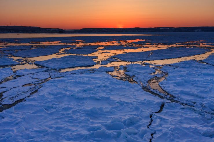 北海道　流氷