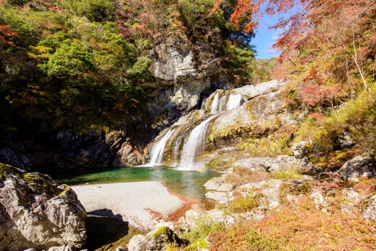 瀬戸川渓谷_紅葉