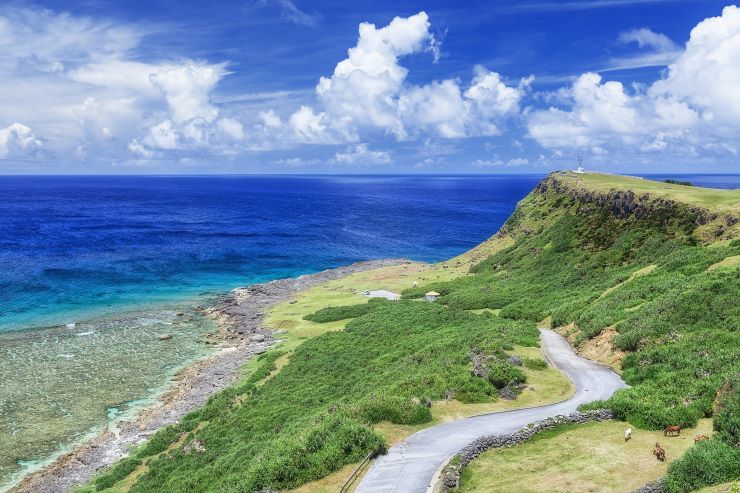 与那国島_東崎の風景