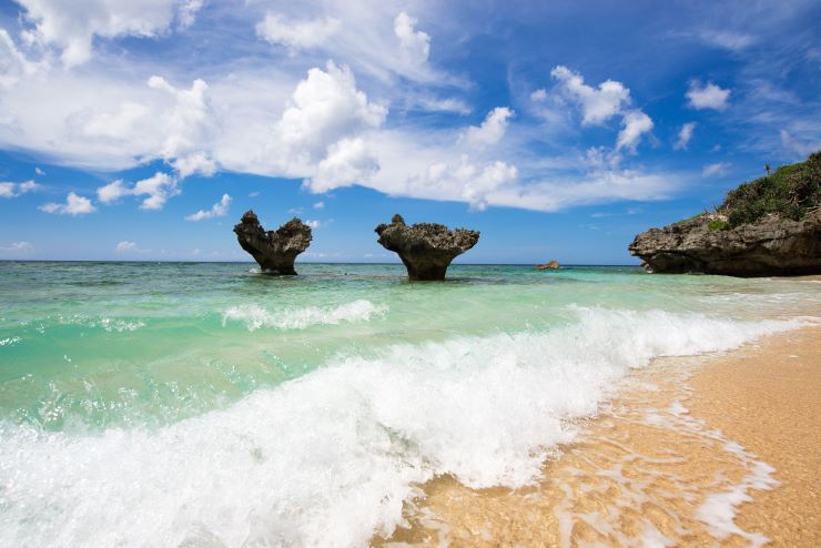 古宇利島　ハートロック