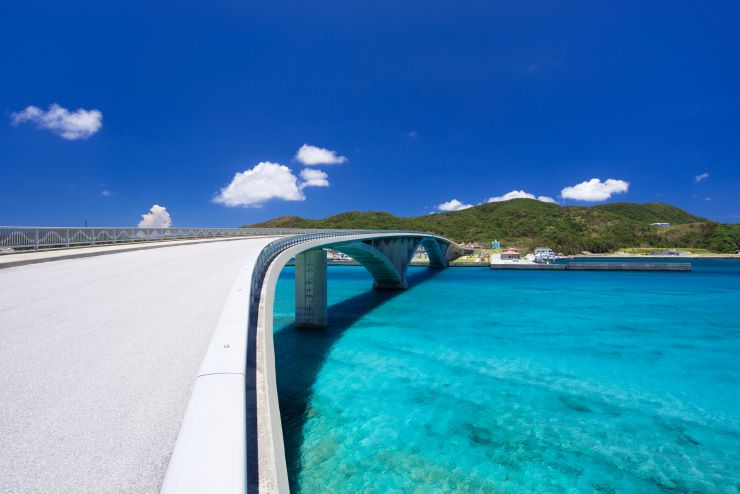 阿嘉島の阿嘉大橋