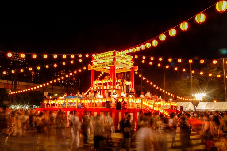 夏祭りと盆踊り