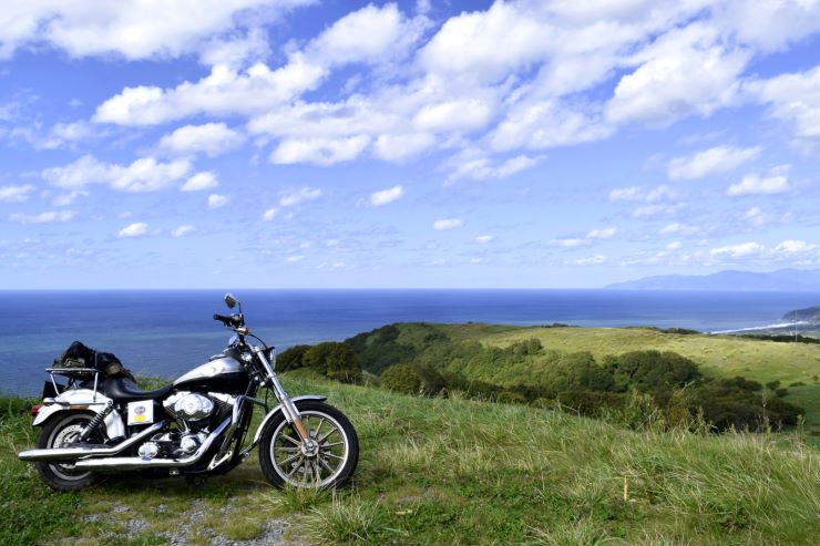 離島バイクツーリング　※イメージ