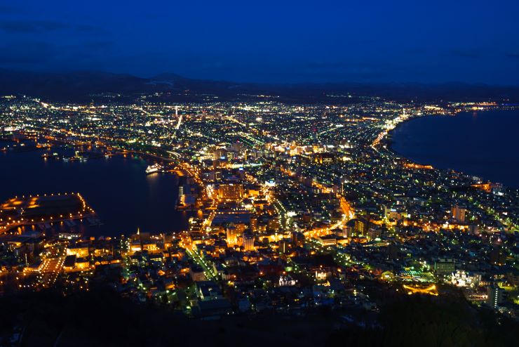 函館の夜景