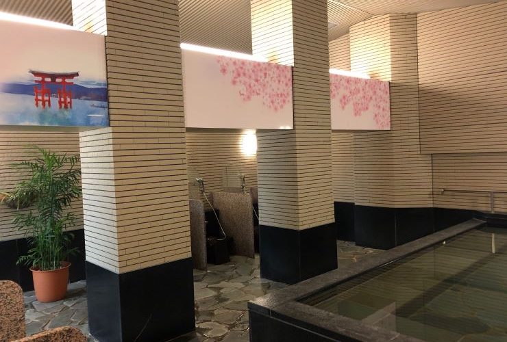 ホテル法華クラブ広島 男子大浴場