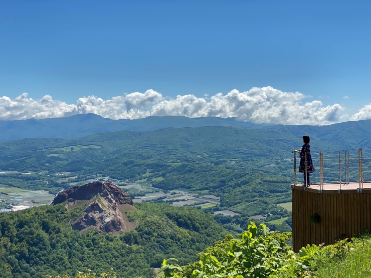 Mt.USUテラス　提供：有珠山ロープウェイ