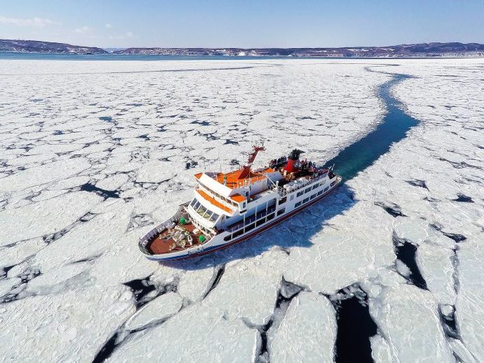 流氷観光砕氷船おーろら