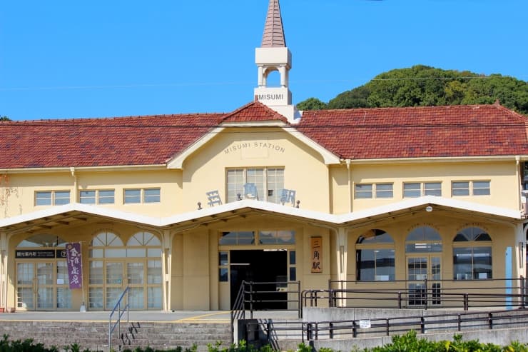 三角駅　提供：熊本県観光連盟