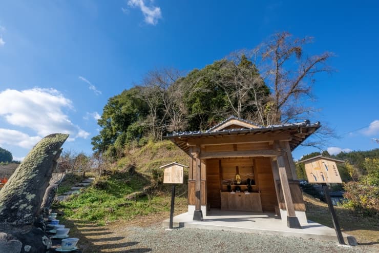 湯山薬師堂　提供：平山温泉観光協会