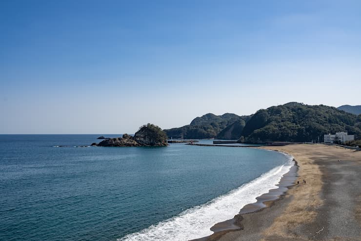 大浜海岸　提供：徳島県観光協会