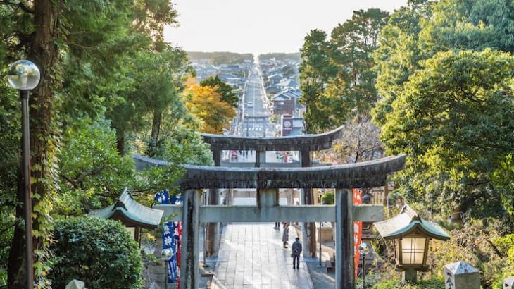 福岡 宮地嶽神社「光の道」